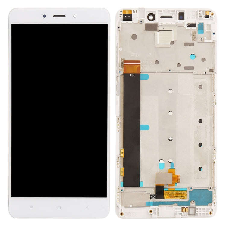 TFT LCD Screen for Xiaomi Redmi Note 4 Digitizer Full Assembly with Frame(White)