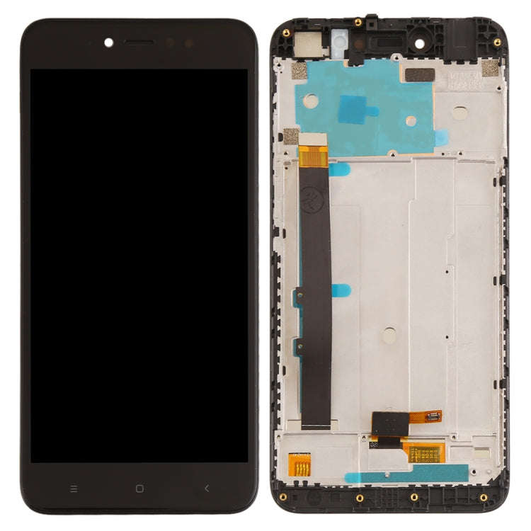 TFT LCD Screen for Xiaomi Redmi Note 5A Prime / Remdi Y1 Digitizer Full Assembly with Frame(Black)