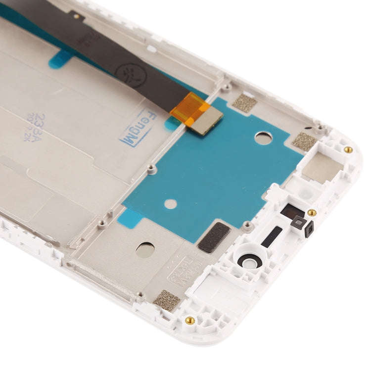 TFT LCD Screen for Xiaomi Redmi Note 5A Prime / Remdi Y1 Digitizer Full Assembly with Frame(White)
