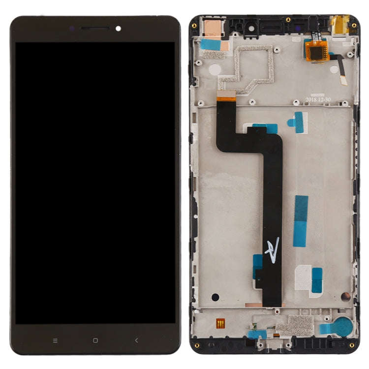 TFT LCD Screen for Xiaomi Mi Max Digitizer Full Assembly with Frame(Black)