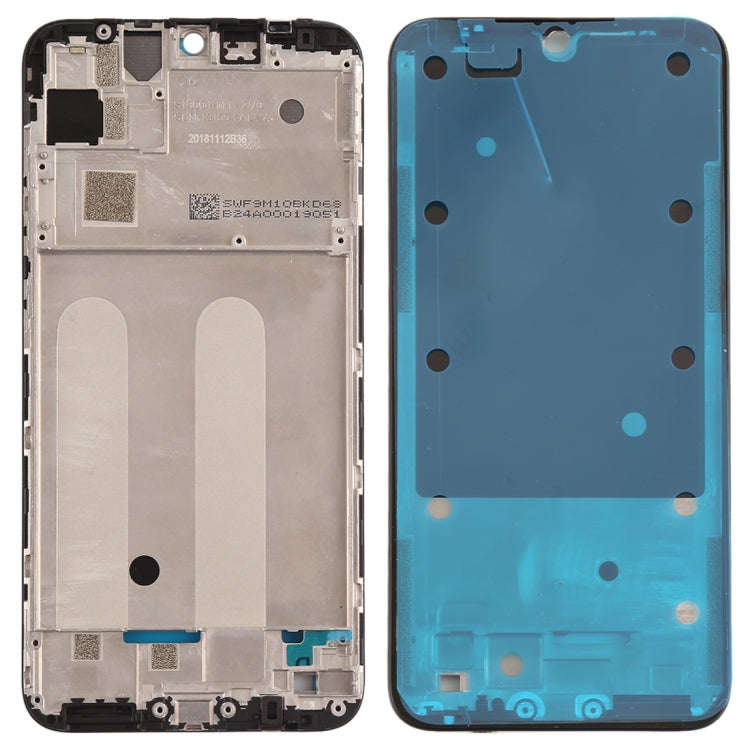 Middle Frame Bezel Plate for Xiaomi Mi Play(Black)