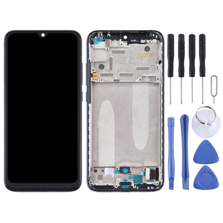 Original LCD Screen for Xiaomi Mi CC9e / Mi A3 Digitizer Full Assembly with Frame(Black)