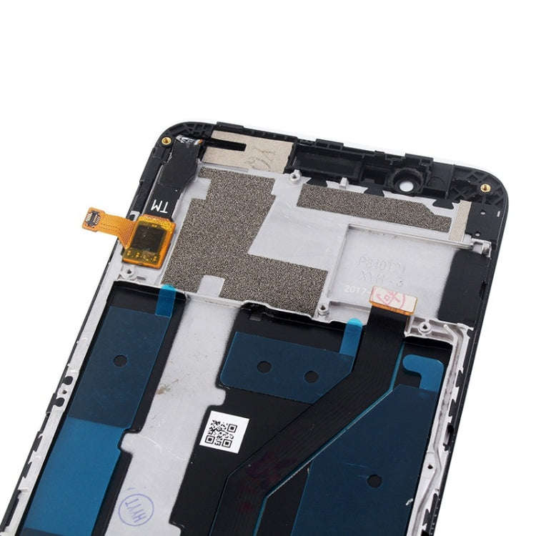 OEM LCD Screen For ZTE Blade Z Max / Z982 Digitizer Full Assembly with FrameBlack)