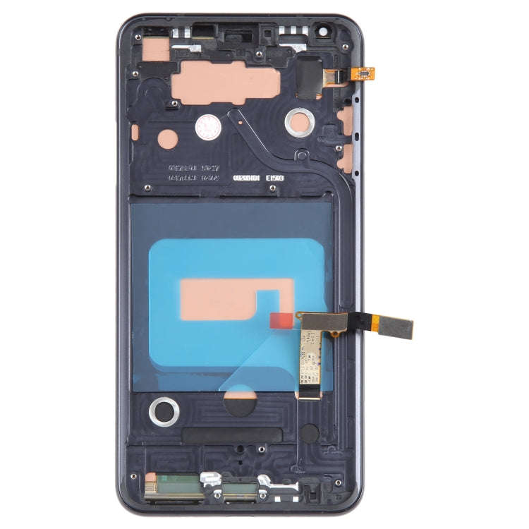 Original LCD Screen for LG V30 Digitizer Full Assembly with Frame (Black)