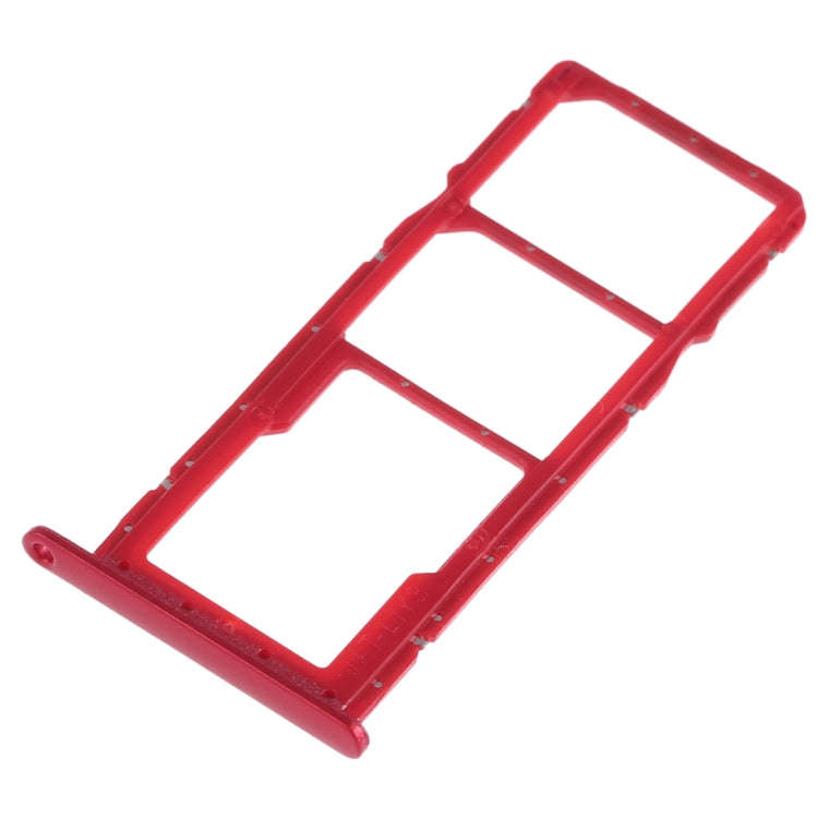 SIM Card Tray + SIM Card Tray + Micro SD Card for Huawei Honor Play 8A (Red)