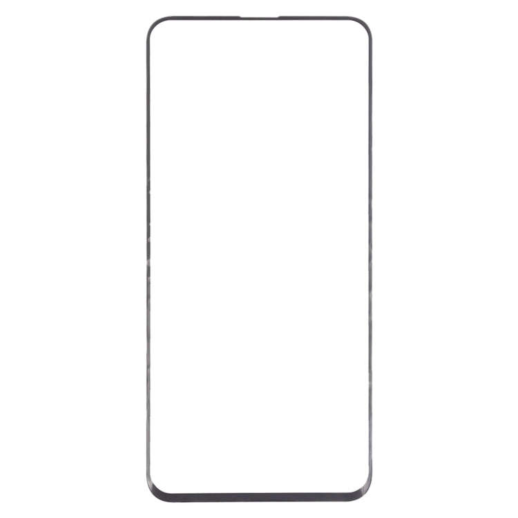 For OPPO Find X Front Screen Outer Glass Lens (Black)