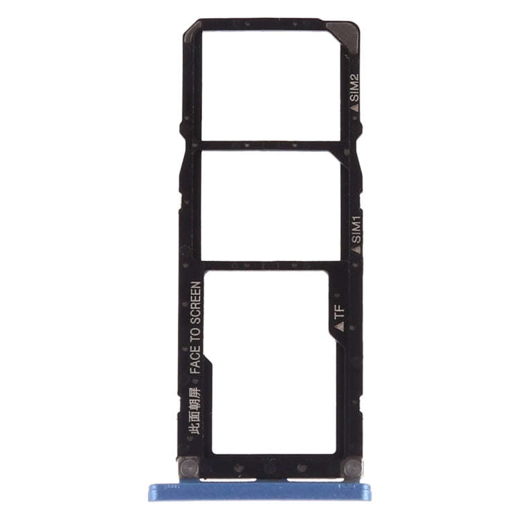 SIM Card Tray + SIM Card Tray + Micro SD Card for Xiaomi Redmi S2(Blue)