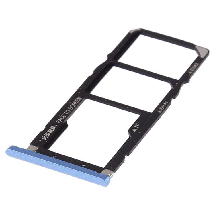 SIM Card Tray + SIM Card Tray + Micro SD Card for Xiaomi Redmi S2(Blue)