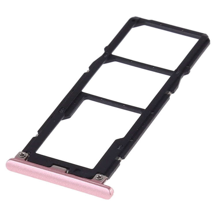 SIM Card Tray + SIM Card Tray + Micro SD Card for Xiaomi Redmi S2(Rose Gold)