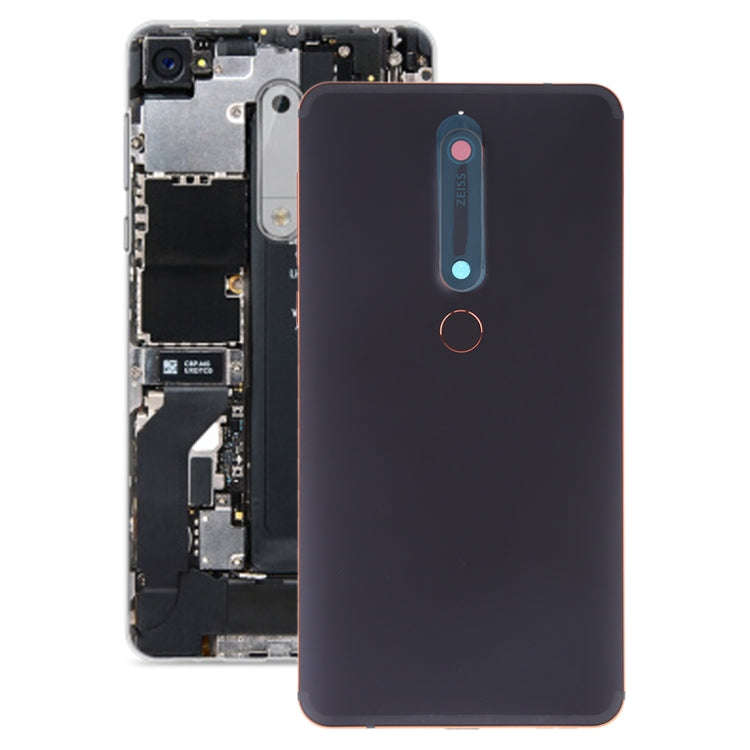 Battery Back Cover with Camera Lens & Side Keys & Fingerprint Sensor for Nokia 6.1 / 6 (2018) / 6...