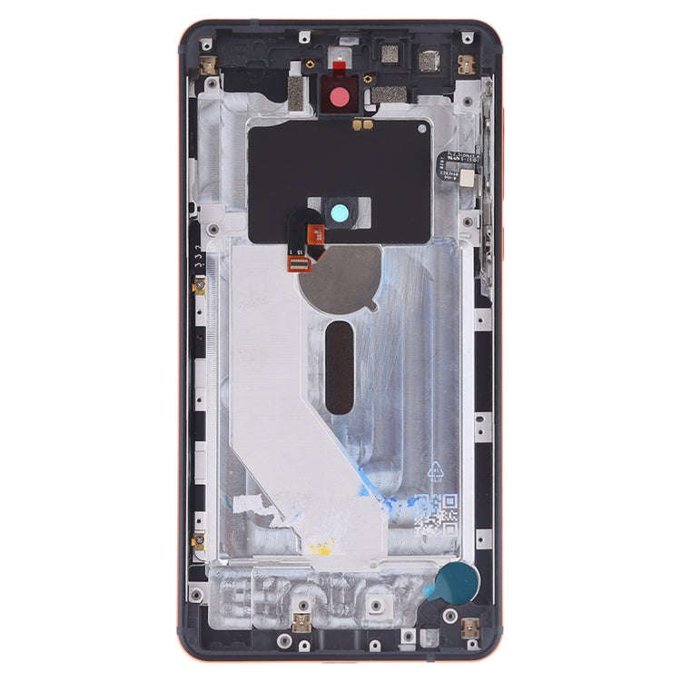 Battery Back Cover with Camera Lens & Side Keys & Fingerprint Sensor for Nokia 6.1 / 6 (2018) / 6...