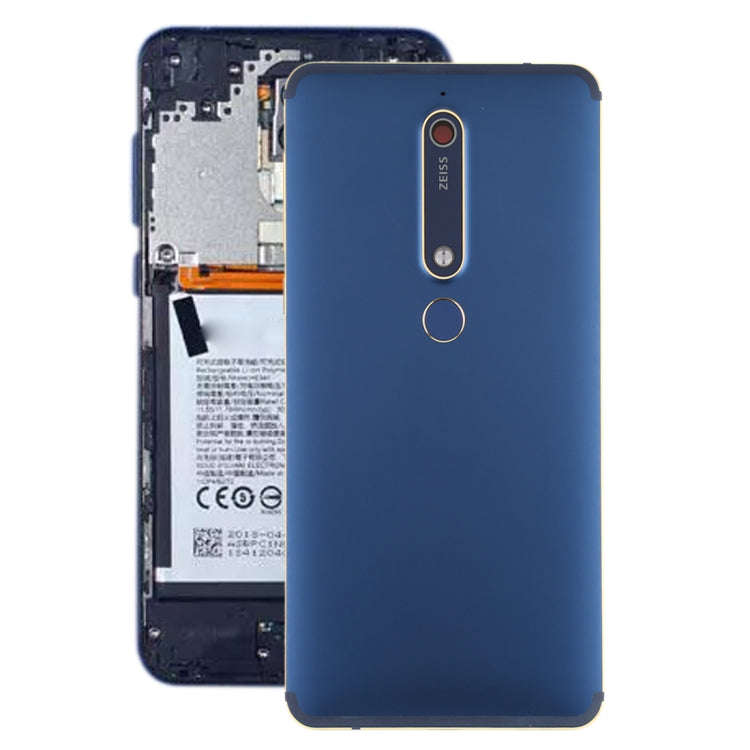 Battery Back Cover with Camera Lens & Side Keys & Fingerprint Sensor for Nokia 6.1 / 6 (2018) / 6...