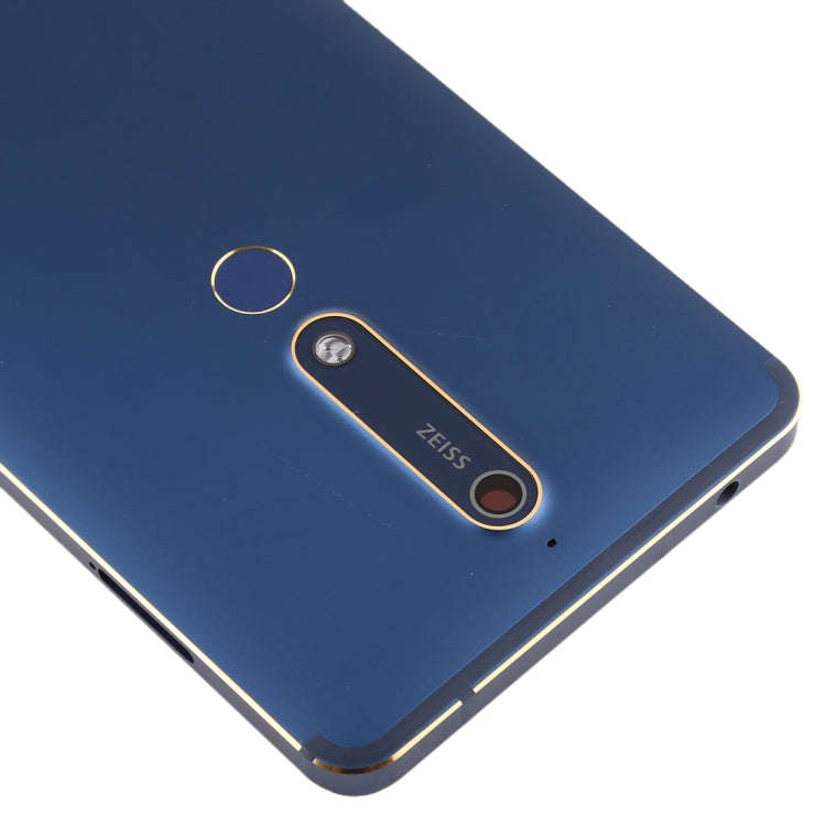 Battery Back Cover with Camera Lens & Side Keys & Fingerprint Sensor for Nokia 6.1 / 6 (2018) / 6...