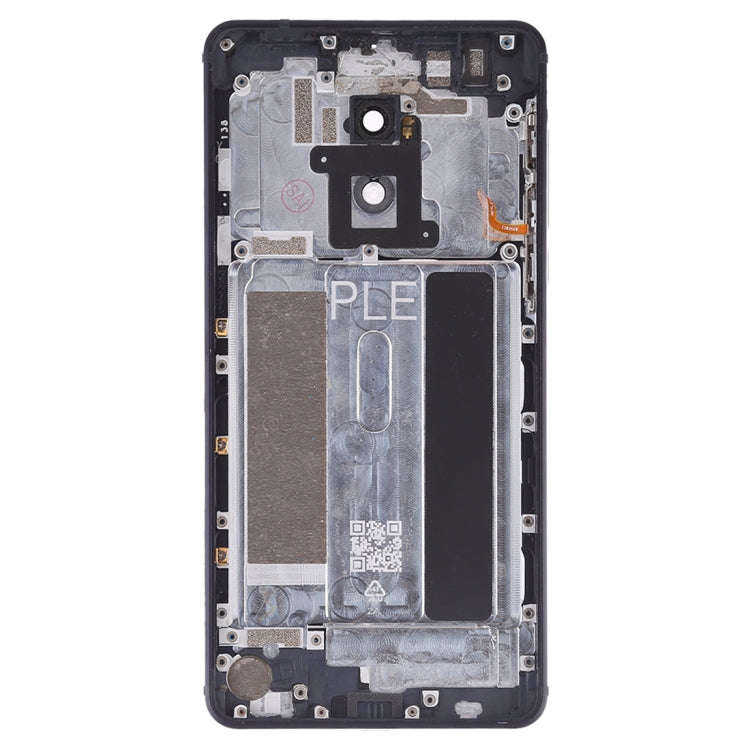 Battery Back Cover with Camera Lens & Side Keys for Nokia 6(Black)
