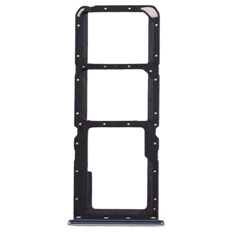 For Realme X2 SIM Card Tray + SIM Card Tray + Micro SD Card Tray (Silver)
