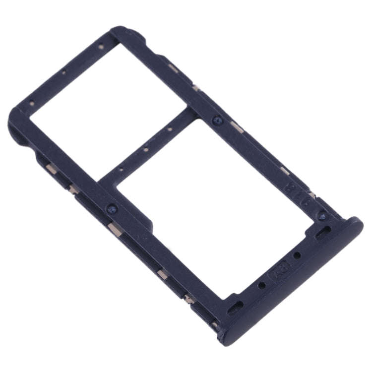 For Meizu M6T SIM Card Tray + SIM / Micro SD Card Tray (Blue)
