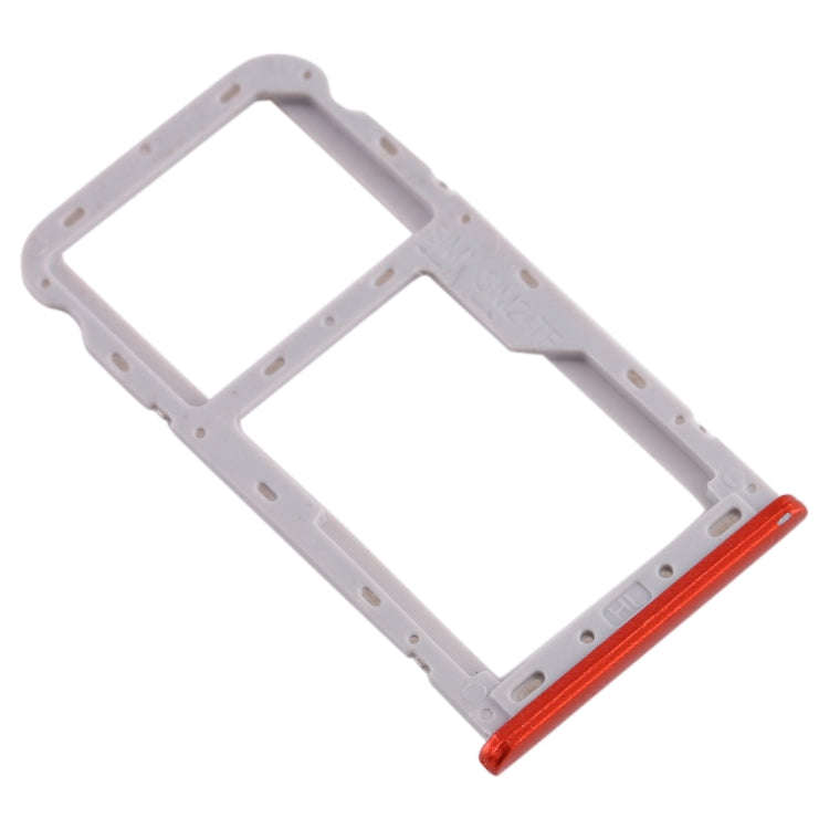 For Meizu M6T SIM Card Tray + SIM / Micro SD Card Tray (Red)