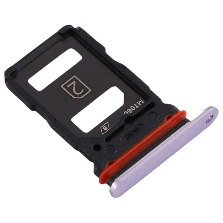 For vivo X30 SIM Card Tray + SIM Card Tray (Silver)