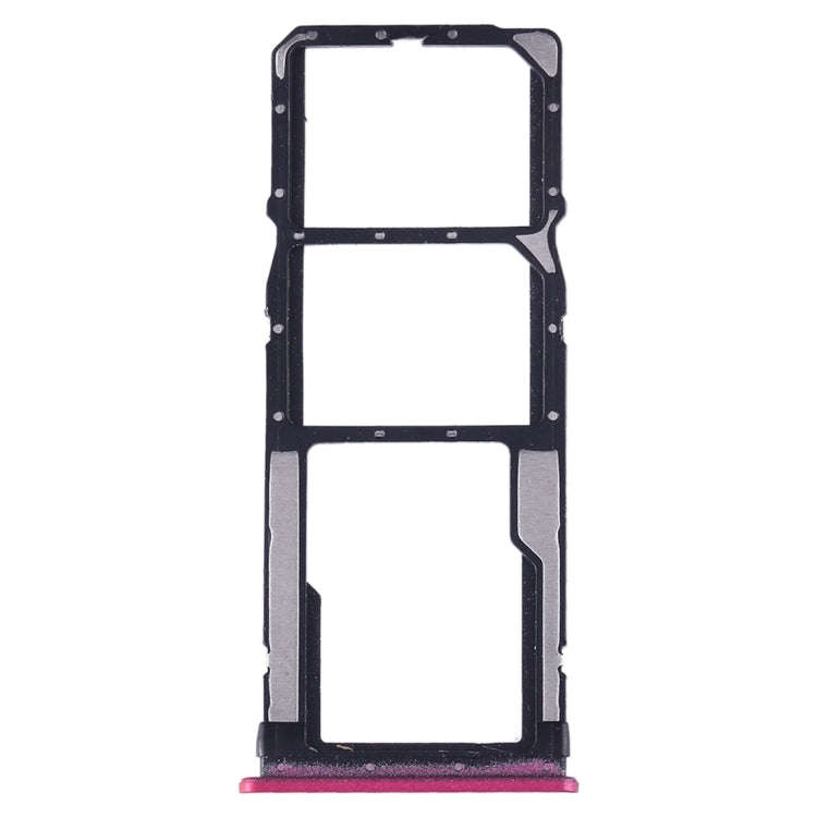 SIM Card Tray + SIM Card Tray + Micro SD Card for Xiaomi Redmi 7 (Red)