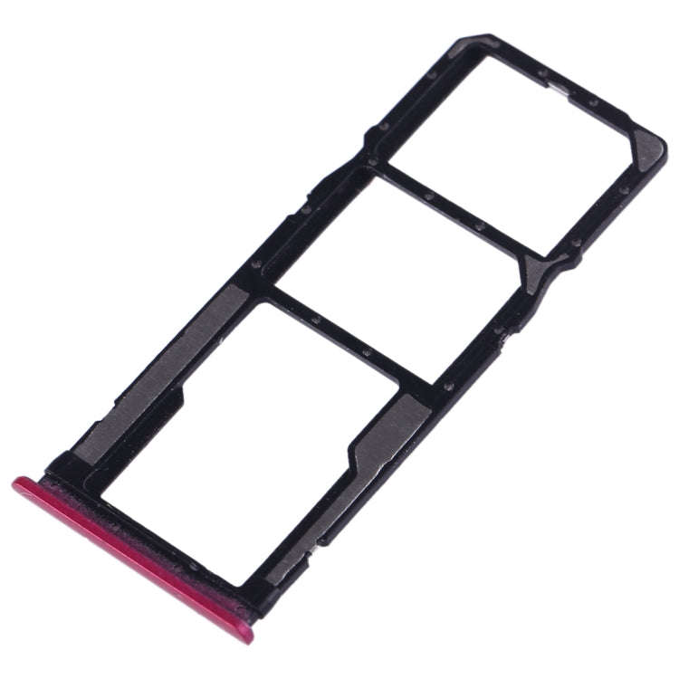 SIM Card Tray + SIM Card Tray + Micro SD Card for Xiaomi Redmi 7 (Red)