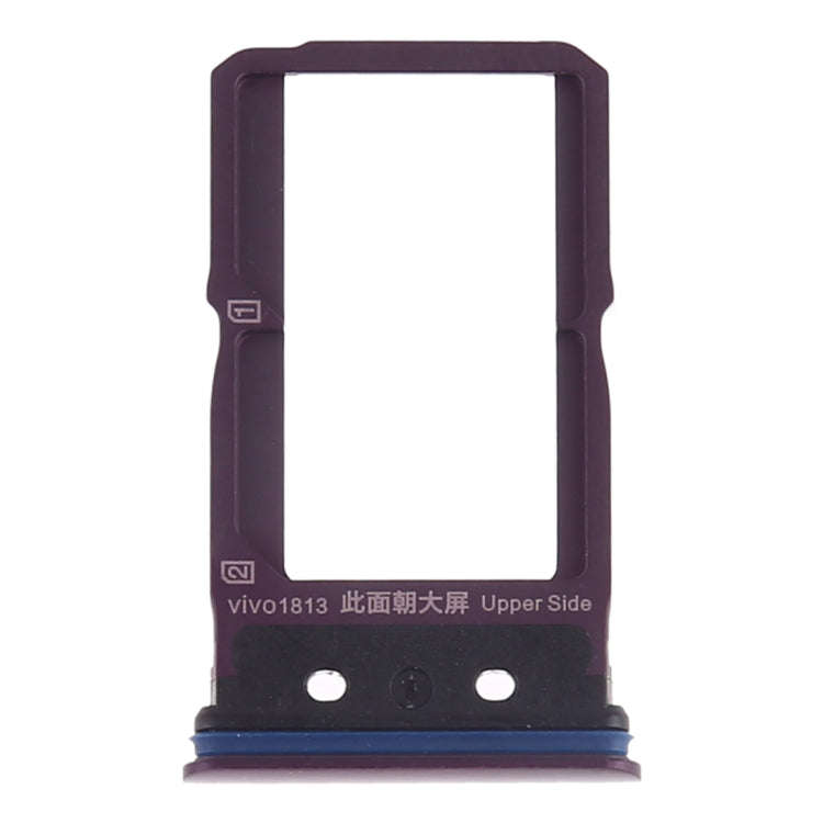 For Vivo NEX Dual Display SIM Card Tray + SIM Card Tray (Purple)