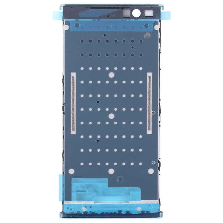 Front Housing LCD Frame Bezel for Sony Xperia XA2 Plus(Blue)