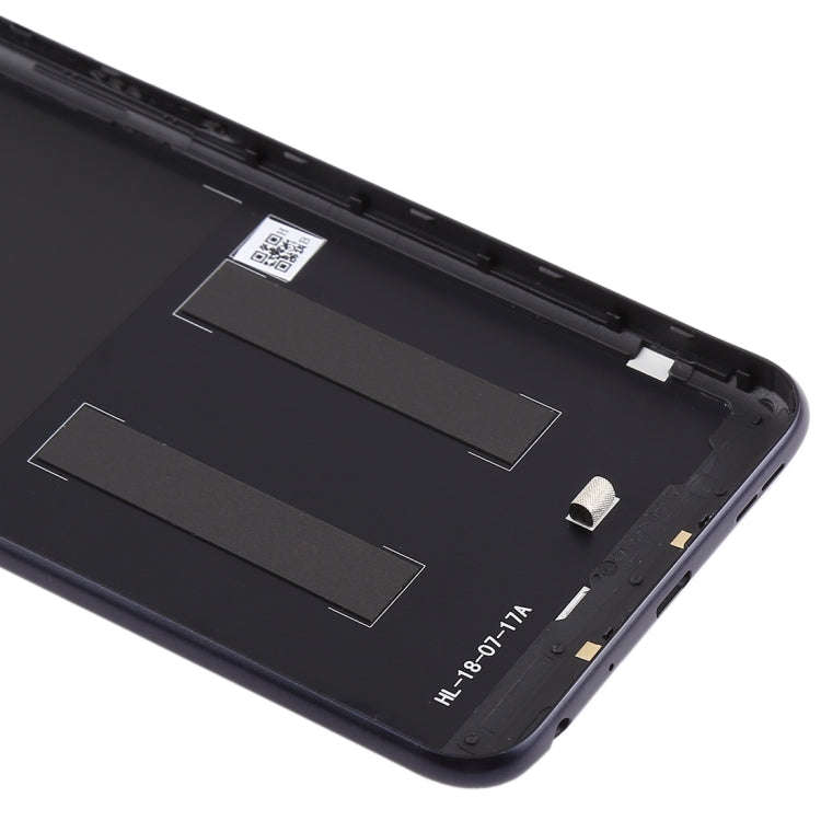 Back Cover with Camera Lens & Side Keys for Asus Zenfone Max Pro (M1) / ZB601KL(Black)