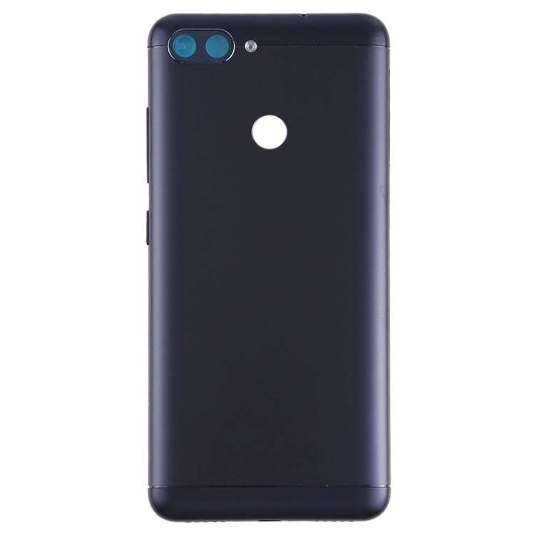 Back Cover with Camera Lens & Side Keys for Asus Zenfone Max Plus (M1) / ZB570TL(Black)