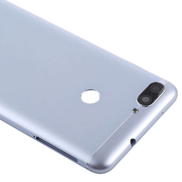 Back Cover with Camera Lens & Side Keys for Asus Zenfone Max Plus (M1) / ZB570TL(Grey)