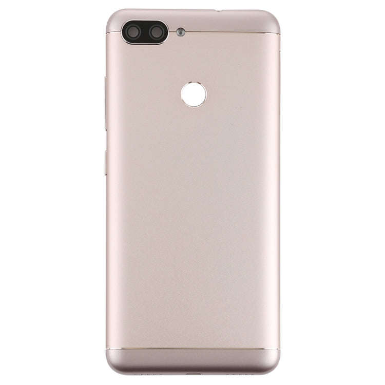 Back Cover with Camera Lens & Side Keys for Asus Zenfone Max Plus (M1) / ZB570TL(Gold)