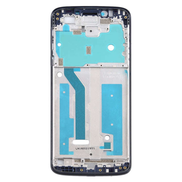 Front Housing LCD Frame Bezel for Motorola Moto G6 Play(Black)
