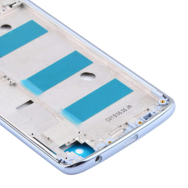 Front Housing LCD Frame Bezel for Motorola Moto G6 Plus(Blue)