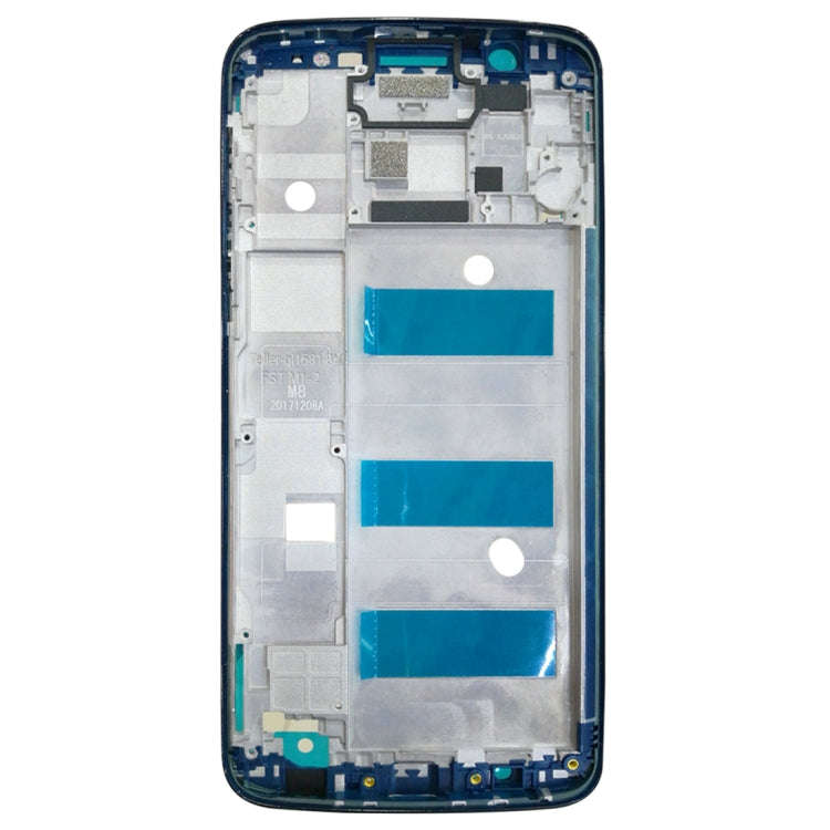 Front Housing LCD Frame Bezel for Motorola Moto G6 Plus(Black)