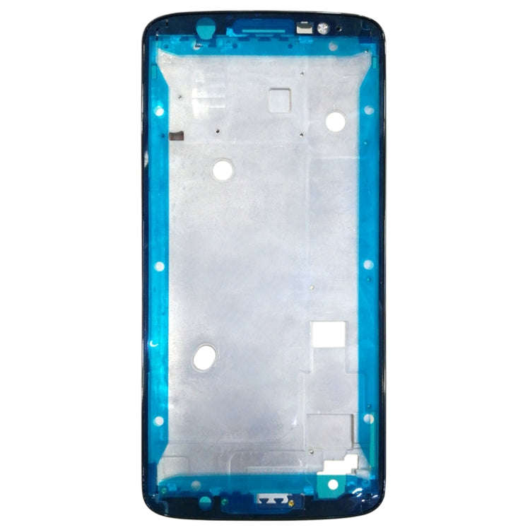 Front Housing LCD Frame Bezel for Motorola Moto G6 Plus(Black)