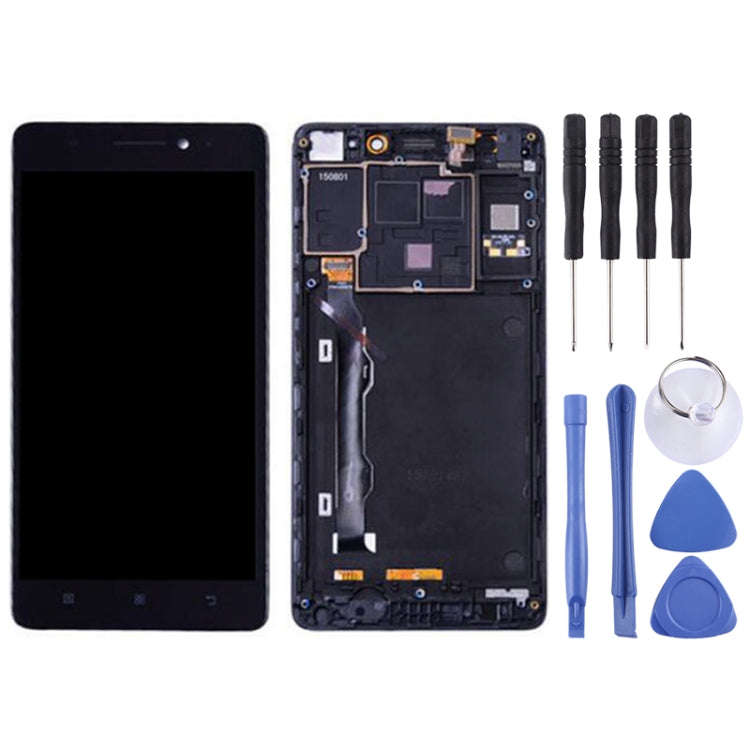 OEM LCD Screen for Lenovo K3 Note / K50-T5 Digitizer Full Assembly with Frame (Black)