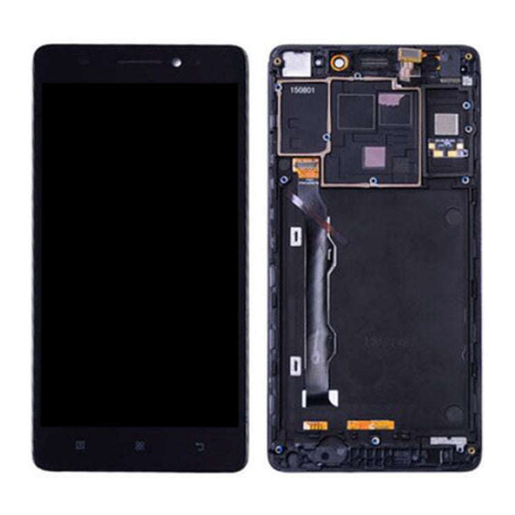 OEM LCD Screen for Lenovo K3 Note / K50-T5 Digitizer Full Assembly with Frame (Black)