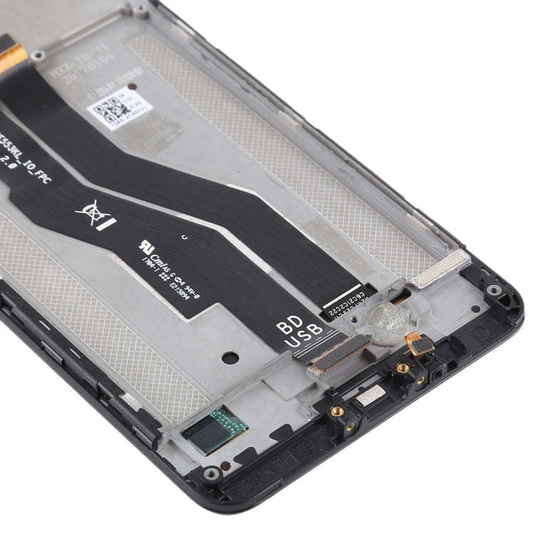 OEM LCD Screen for Asus Zenfone 3 Zoom ZE553KL Digitizer Full Assembly with FrameBlack)