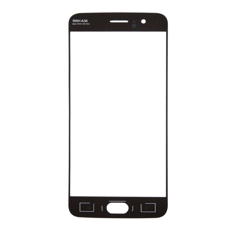 For OnePlus 5 Front Screen Outer Glass Lens (Black)