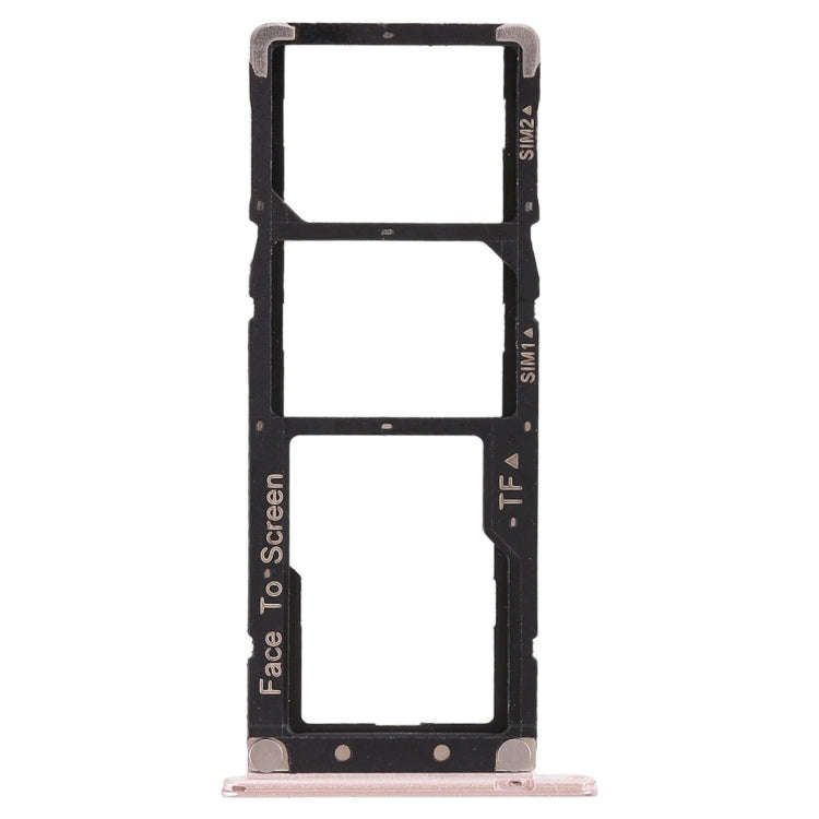 2 SIM Card Tray + Micro SD Card Tray for Asus ZenFone 4 Max ZC520KL(Gold)
