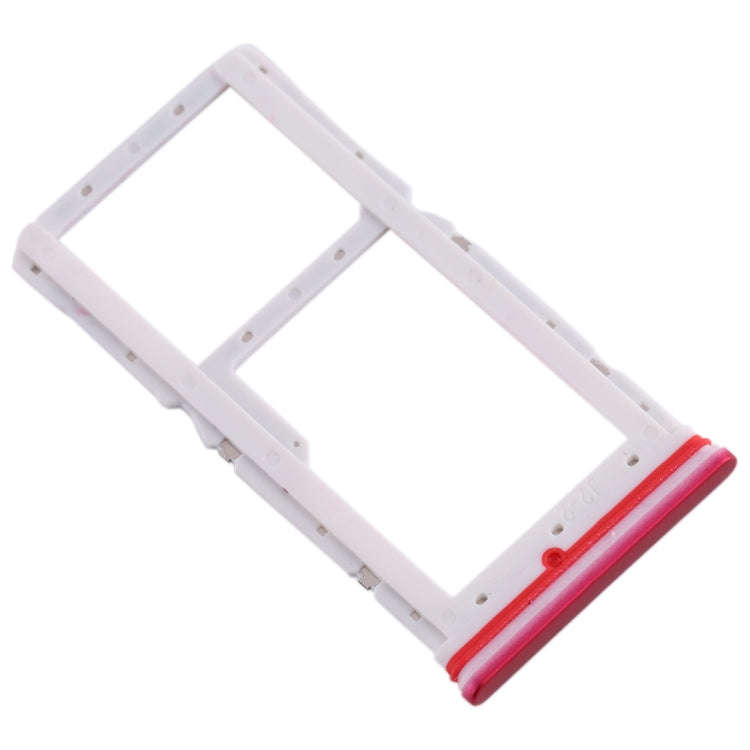 SIM Card Tray + SIM / Micro SD Card Tray for Xiaomi Redmi K30 4G(Red)