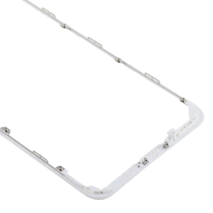 Front Housing LCD Frame Bezel Holder for Xiaomi Mi 6X / A2(White)