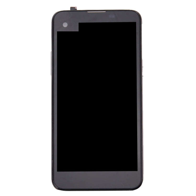 TFT LCD Screen for LG X Screen / K500 with Digitizer Full Assembly with Frame(Black)