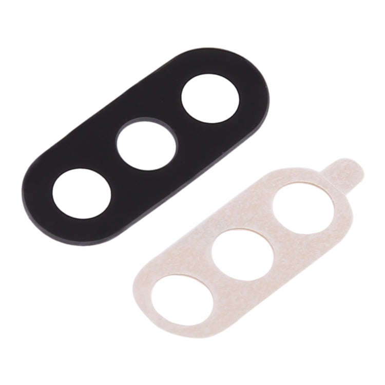10 PCS Back Camera Lens & Adhesive for Xiaomi Mi 6X / A2(Black)