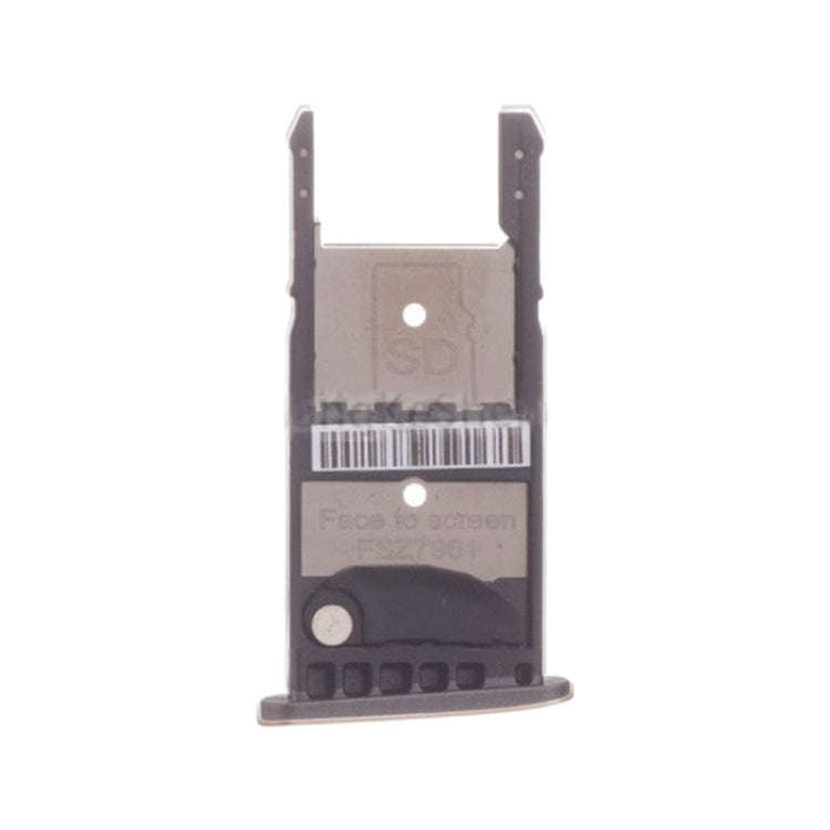 SIM Card Tray + Micro SD Card Tray for Motorola Moto G5 Plus (Black)