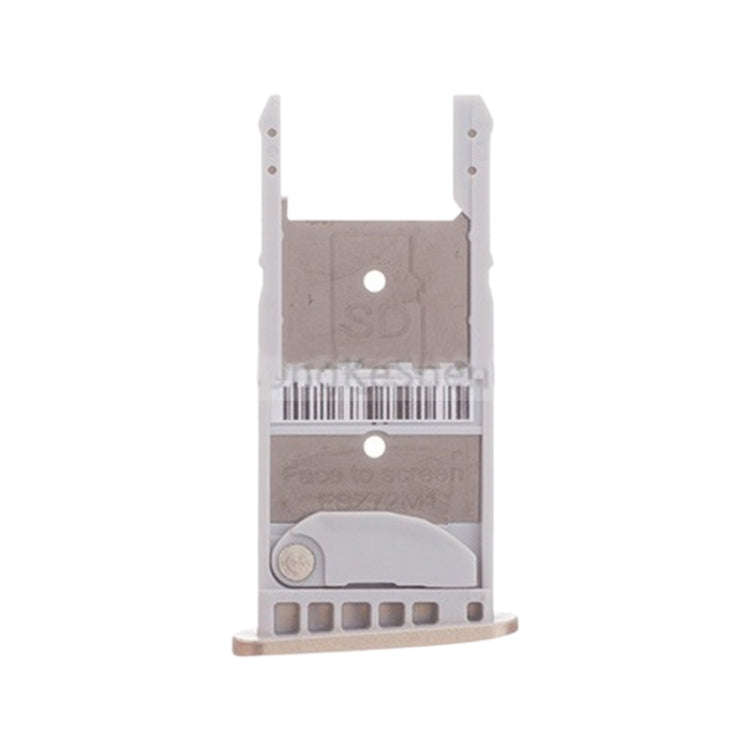 SIM Card Tray + Micro SD Card Tray for Motorola Moto G5 Plus (Gold)