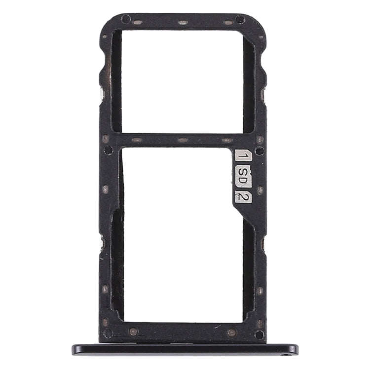 SIM Card Tray + SIM Card Tray / Micro SD Card Tray for Asus Zenfone 5 ZE620KL(Black)