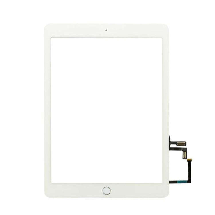 Touch Panel with Home Key Flex Cable for iPad 5 9.7 inch 2017 A1822 A1823(White)