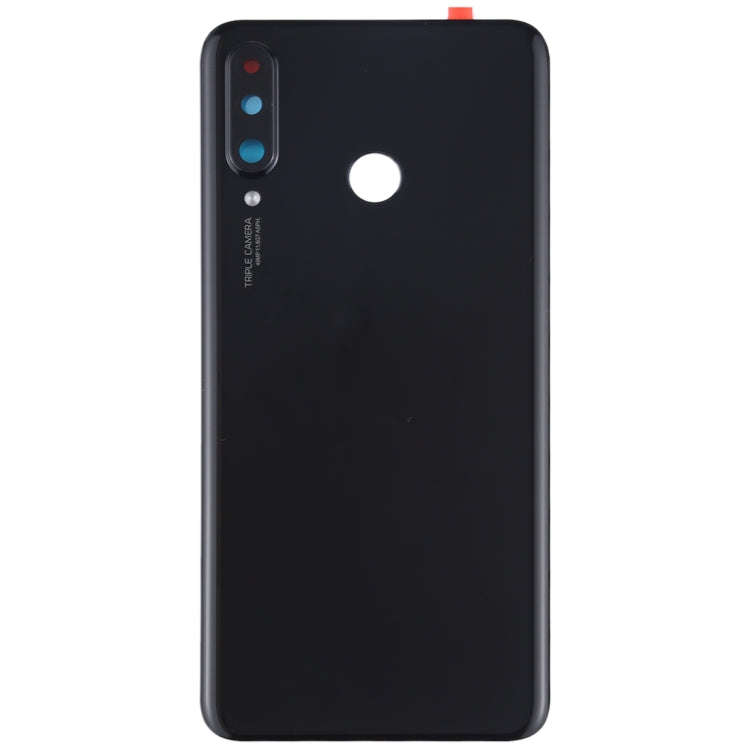 Original Battery Back Cover with Camera Lens for Huawei P30 Lite (48MP)(Black)