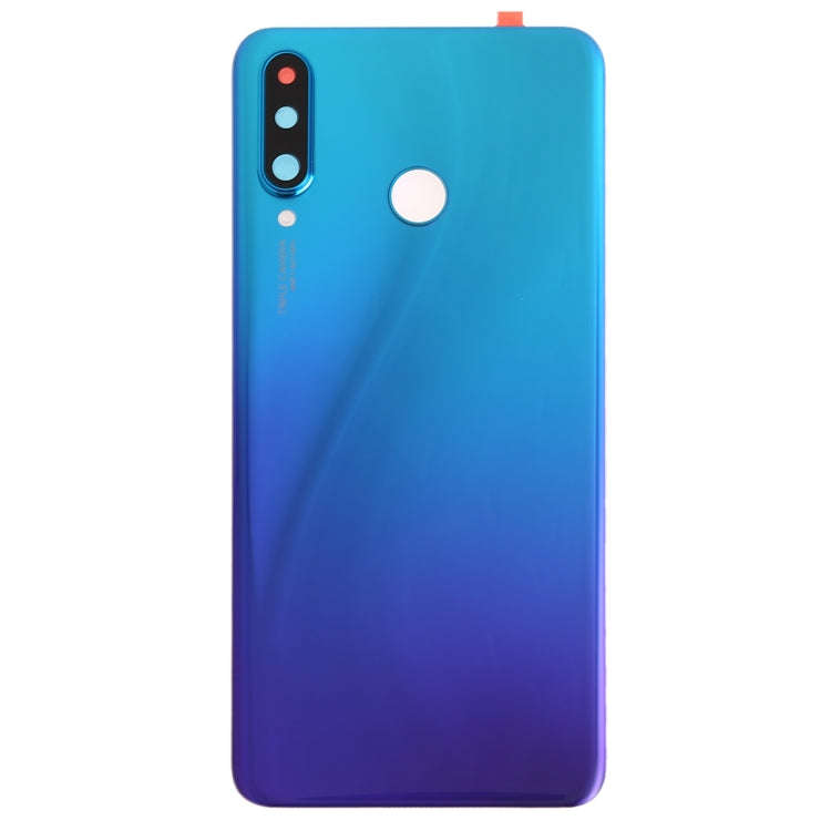 Original Battery Back Cover with Camera Lens for Huawei P30 Lite (48MP)(Twilight Blue)