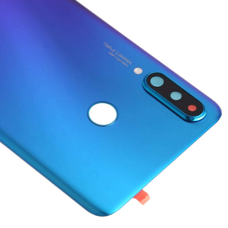 Original Battery Back Cover with Camera Lens for Huawei P30 Lite (48MP)(Twilight Blue)
